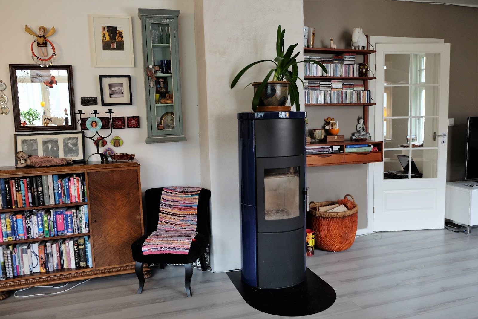 ny rentbrennende vedovn Galleribilde