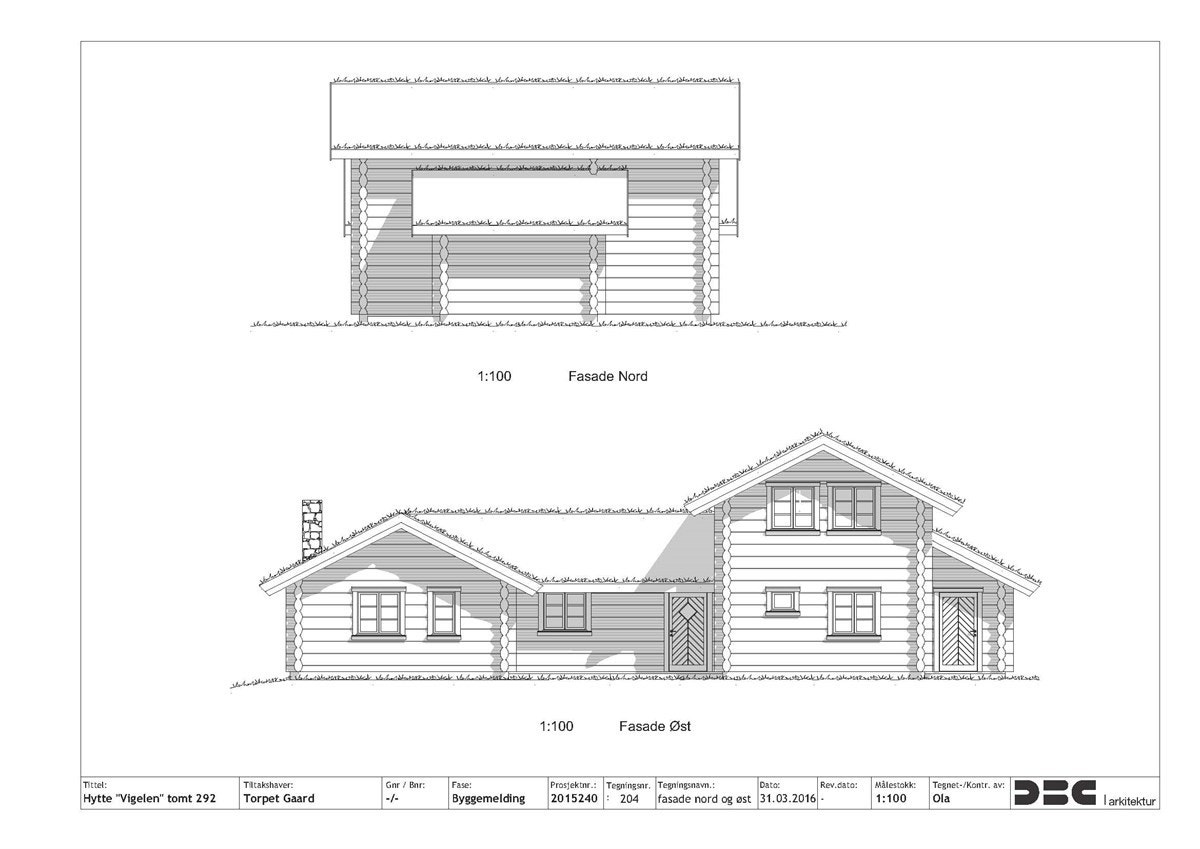 Fasadetegninger Galleribilde