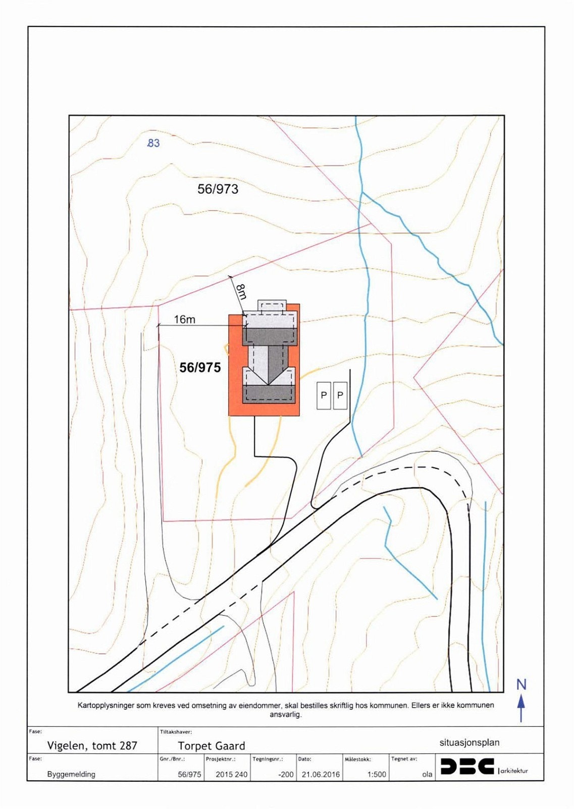 Situasjonskart Galleribilde
