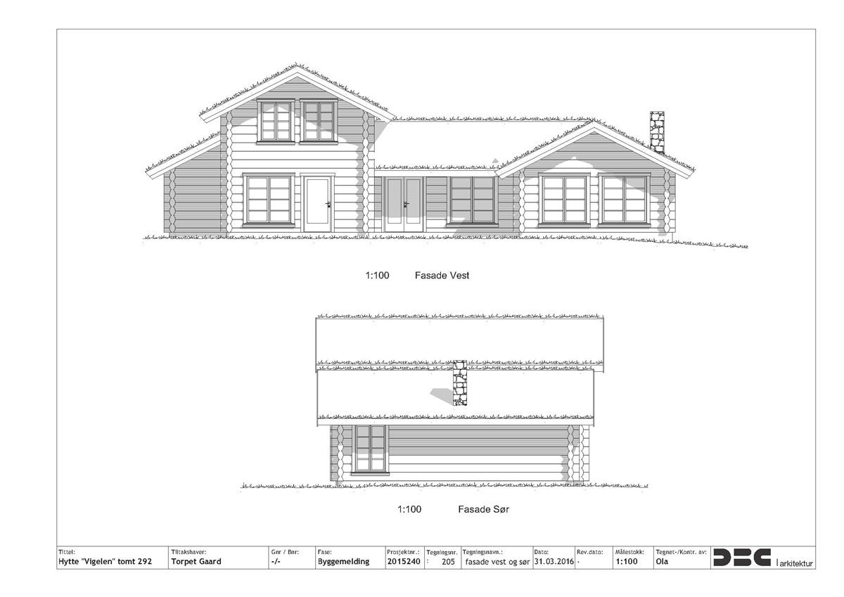 Fasadetegninger Galleribilde