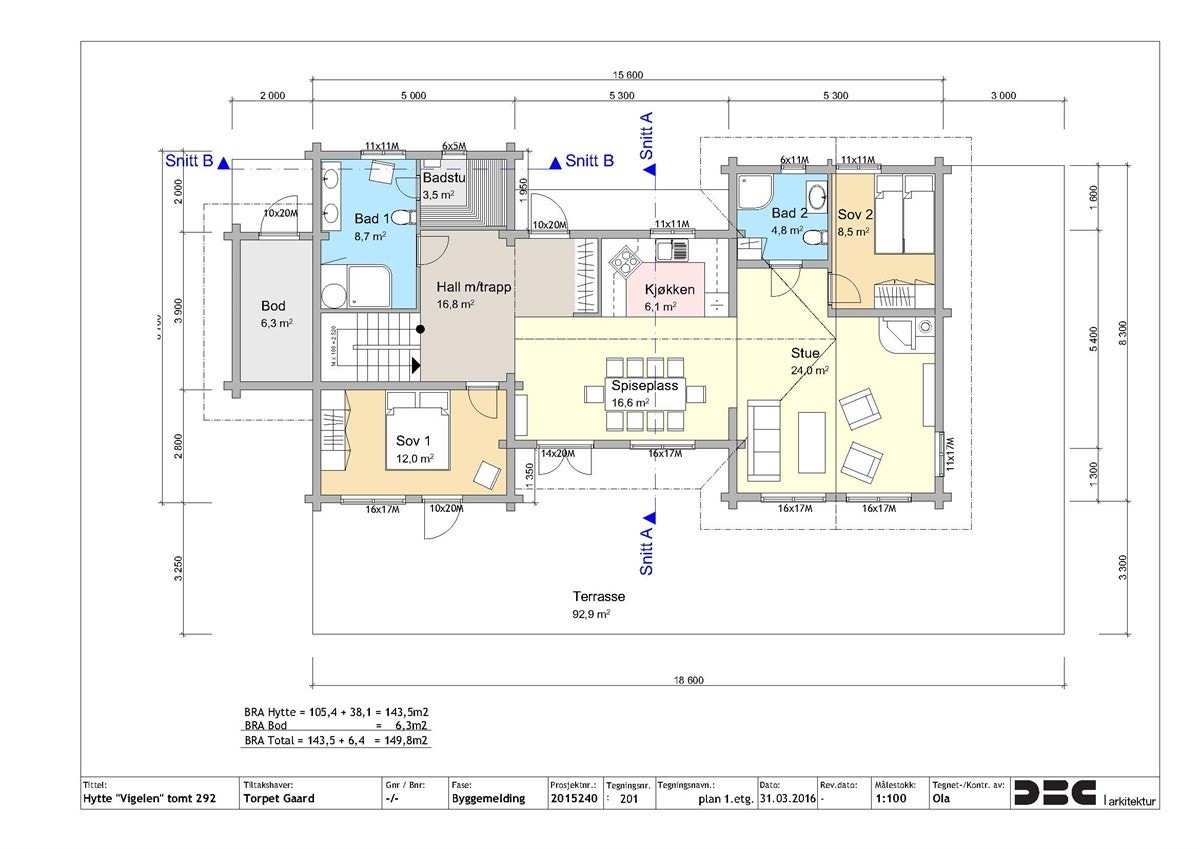 1. etg. Galleribilde