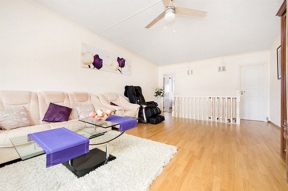 Stue med flott utsikt Galleribilde