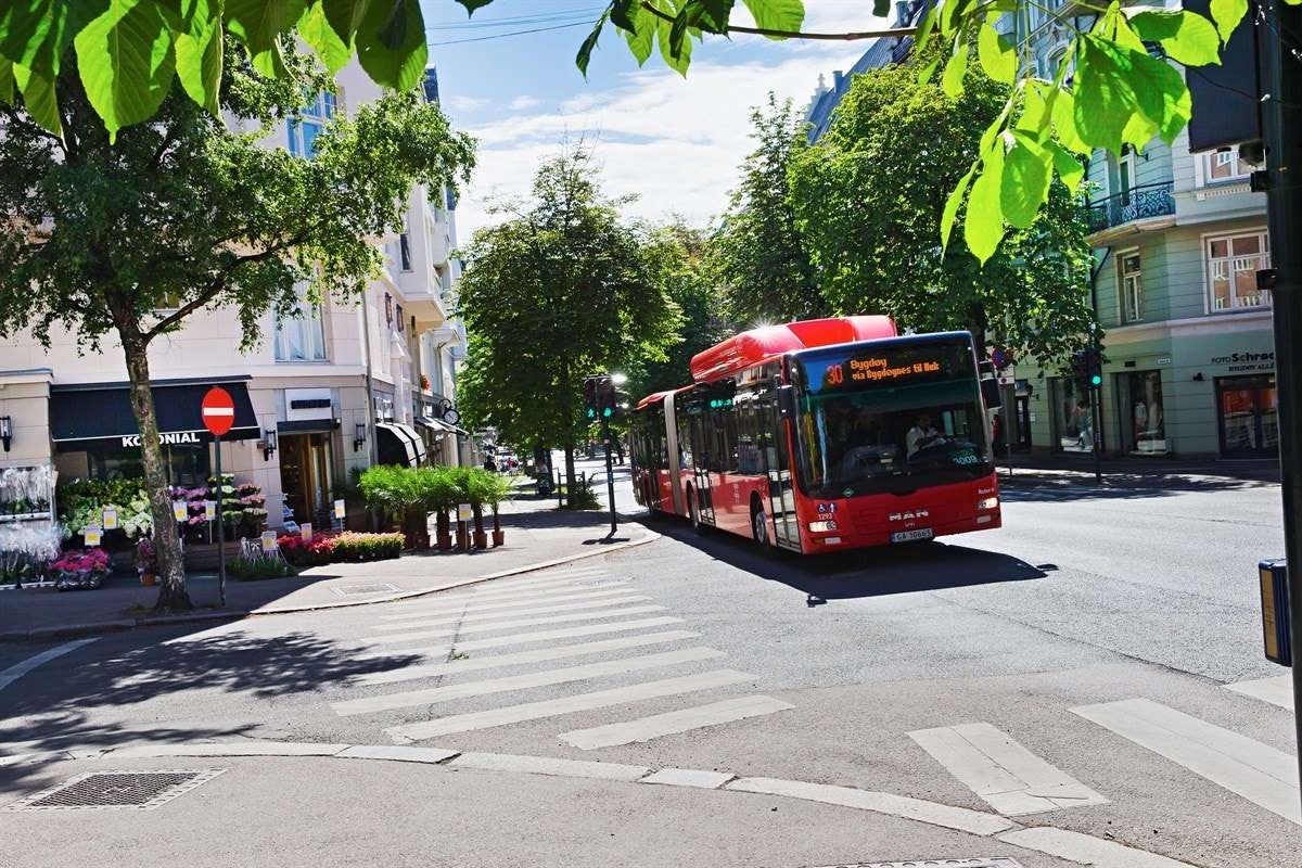 Bygdøy Allé. Galleribilde