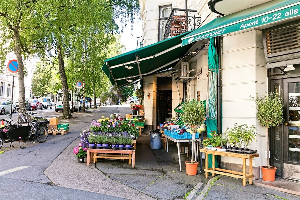 Skafferiet rett i nærheten. Galleribilde
