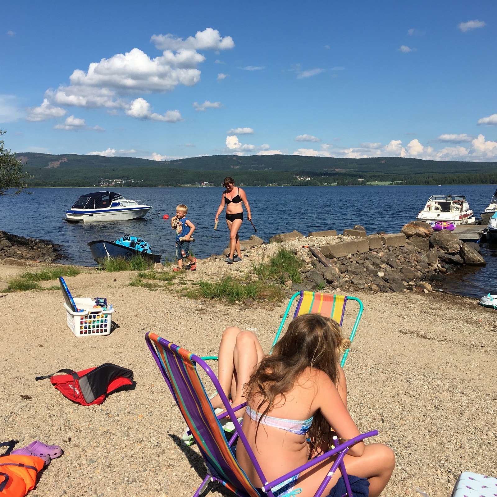 Strandliv Galleribilde