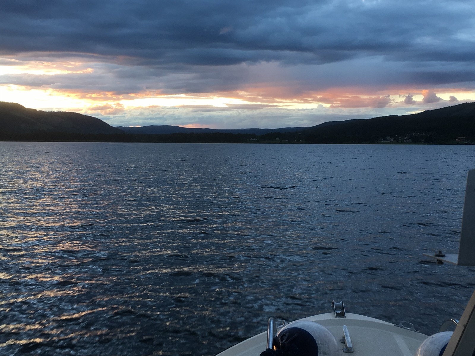 Kveldsstemning Galleribilde