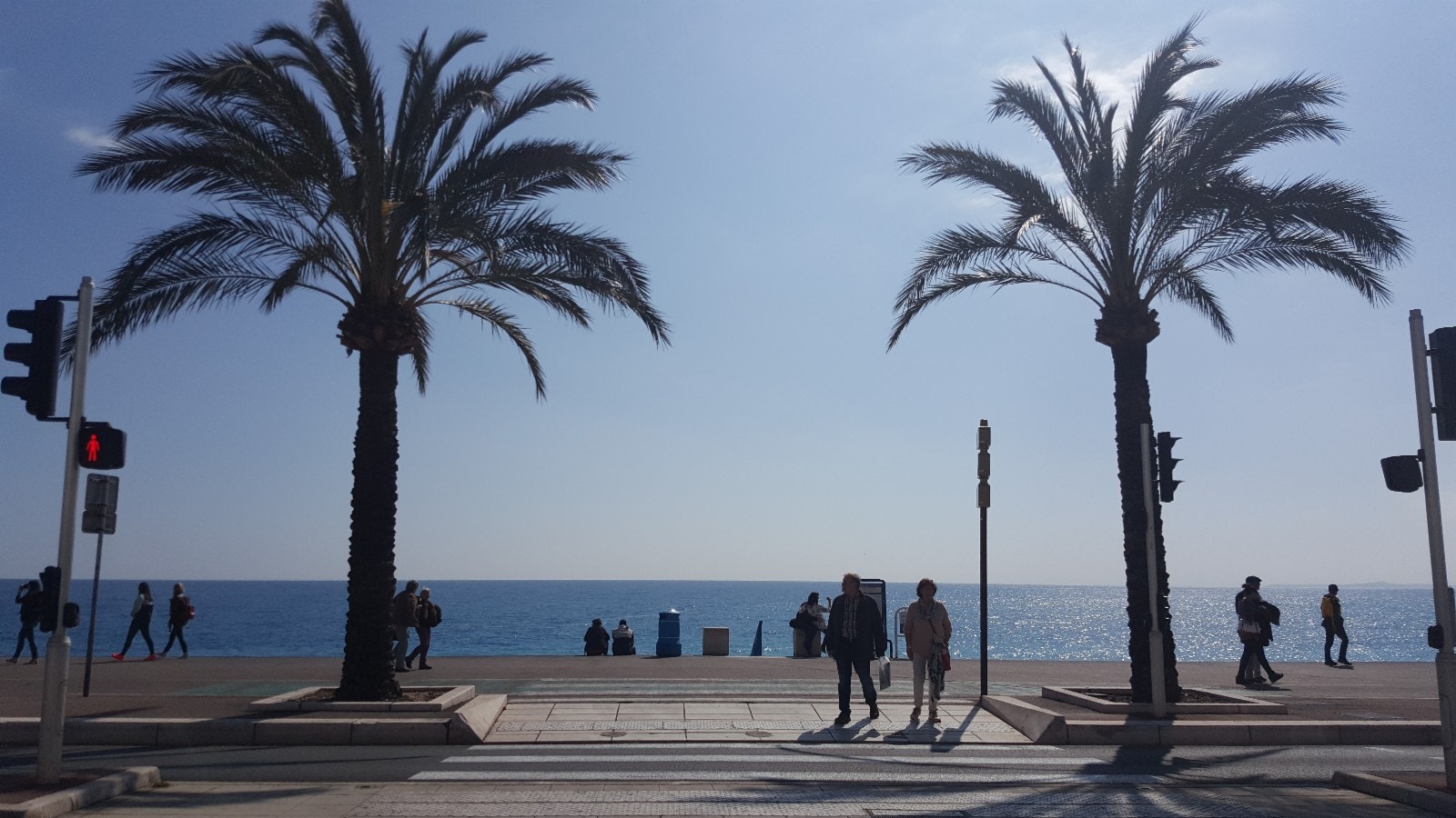 Promenaden ved gamlebyen Galleribilde