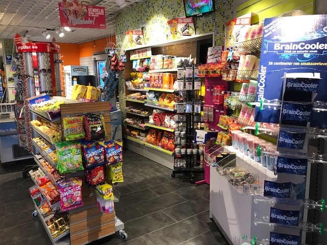 Kiosk delen Galleribilde