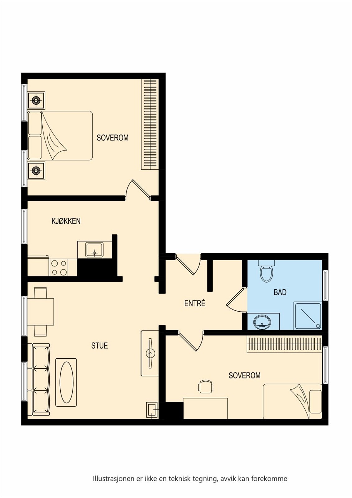 - Plantegning - Galleribilde