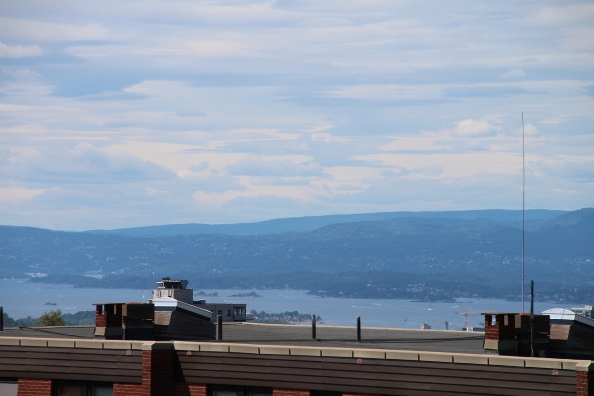 Utsikt fra leiligheten Galleribilde