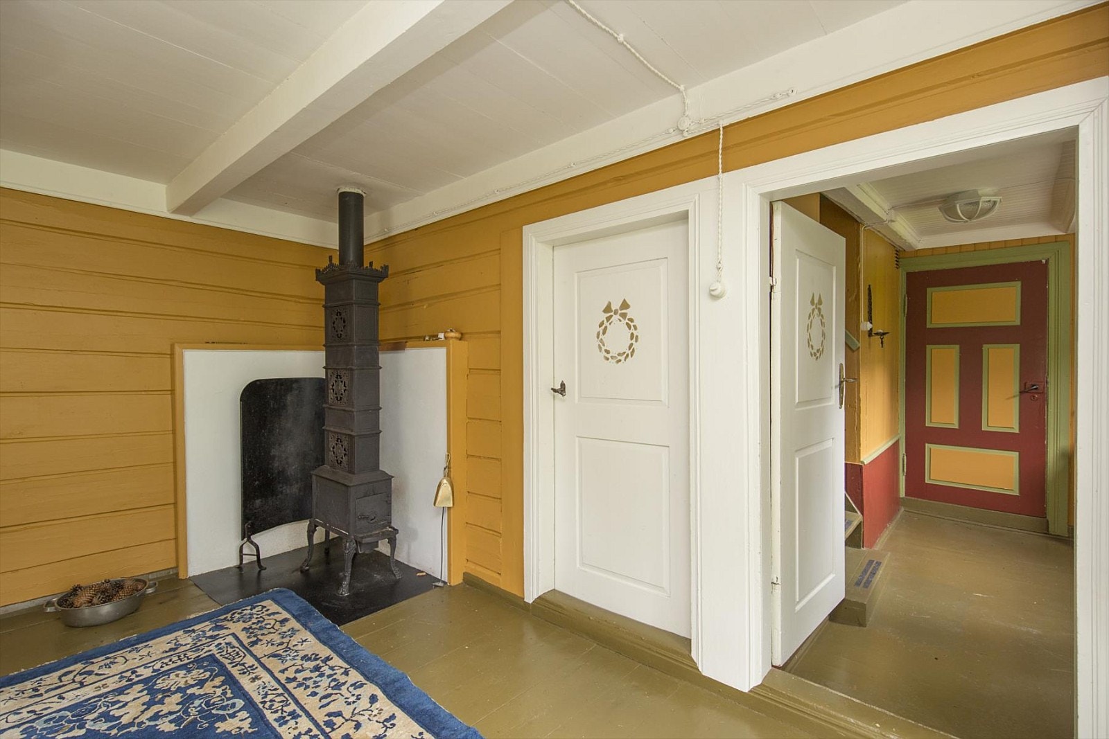 Spisestue med vedovn Galleribilde