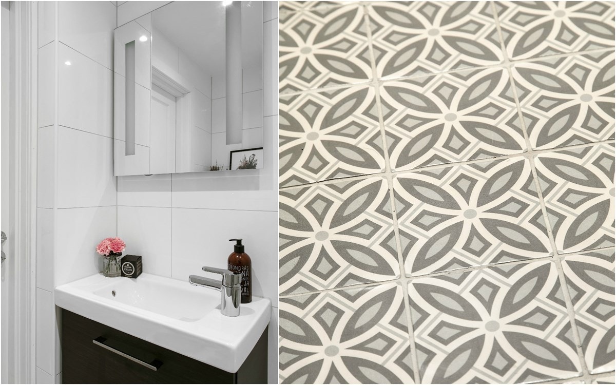 Detalj bilde på bad Galleribilde