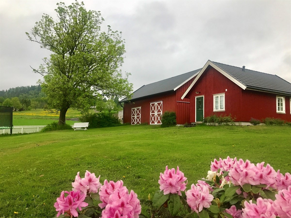 Vognskjul og anneks. Galleribilde