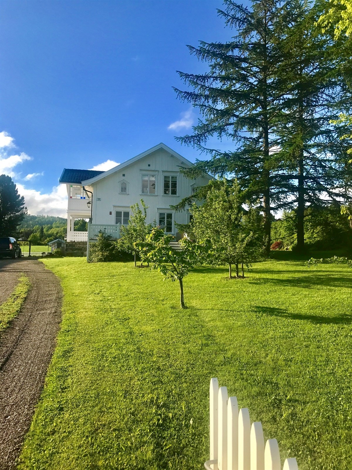 Eiendommen er godt skjermet. Galleribilde