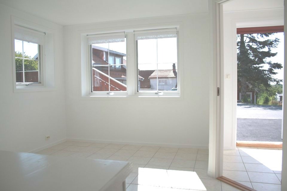 Åpen stue- og kjøkkenløsning. Galleribilde