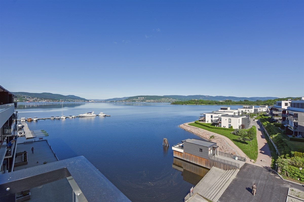 Fellesområdet er pent og idyllisk opparbeidet. Galleribilde