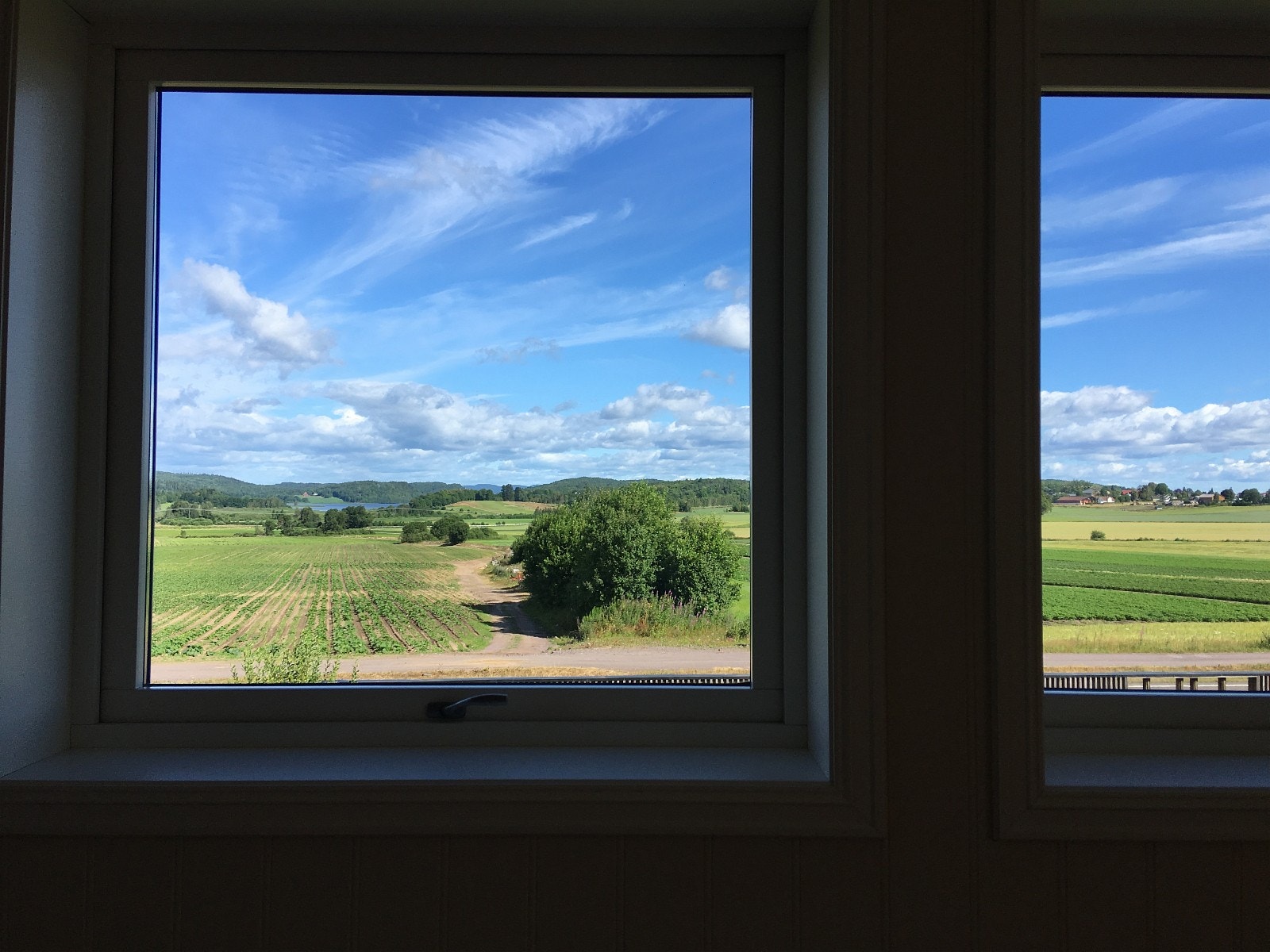 Utsikt fra soverom 5 i andre etasje Galleribilde