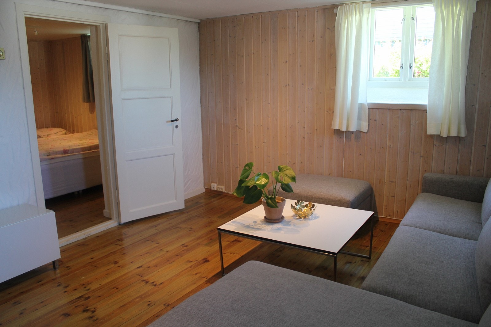 Stue mot soverom Galleribilde