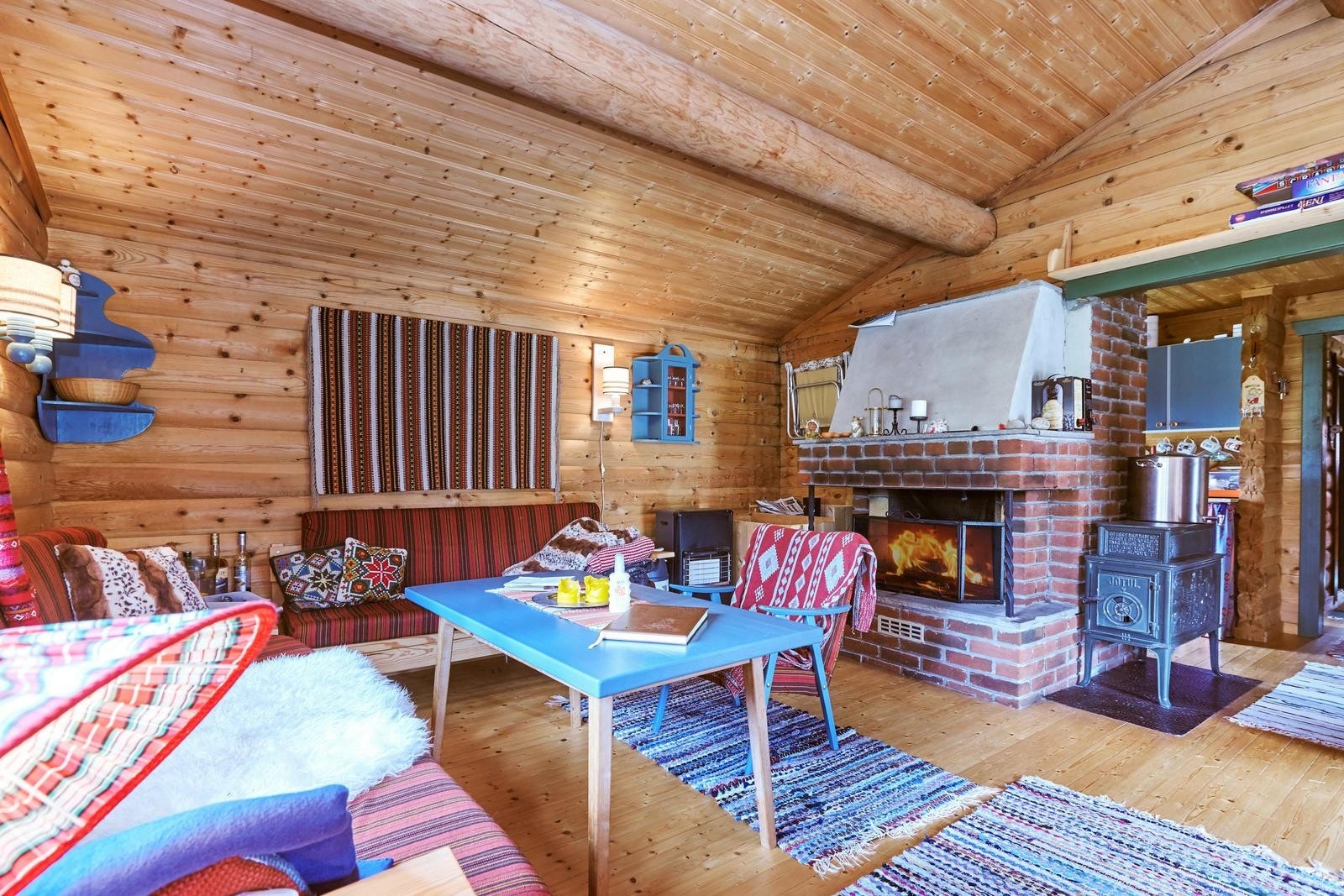 Peis i stuen Galleribilde