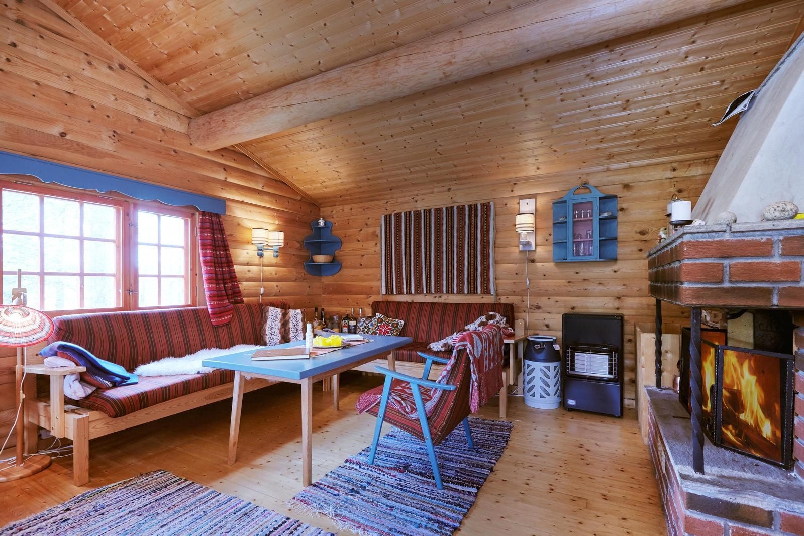 Åpen røsting i stuen Galleribilde