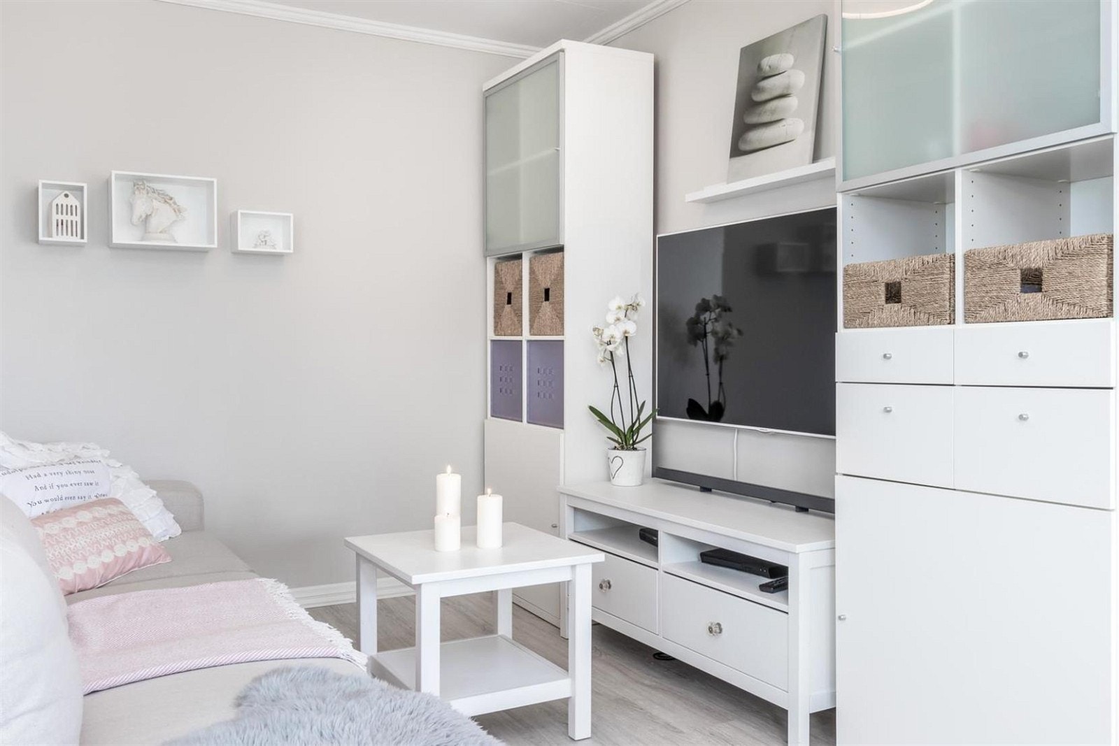 Tv-stue. Galleribilde