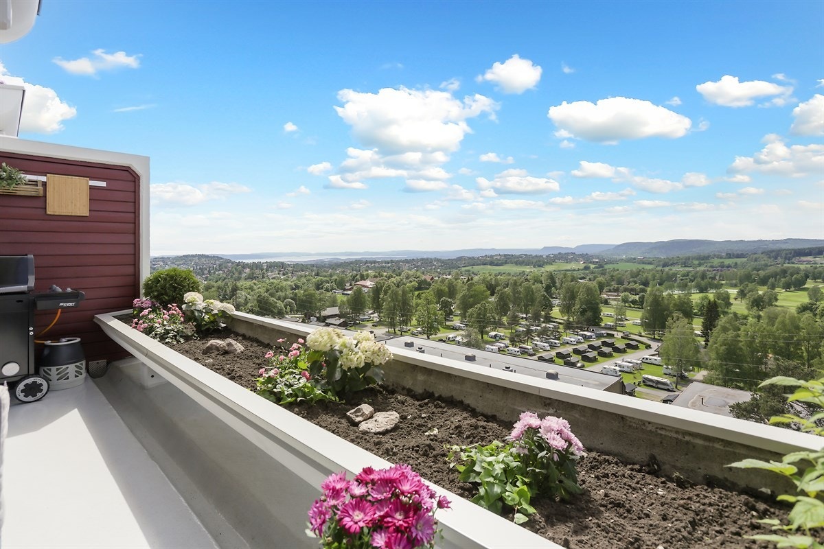 Utsikten fra balkongen må oppleves Galleribilde