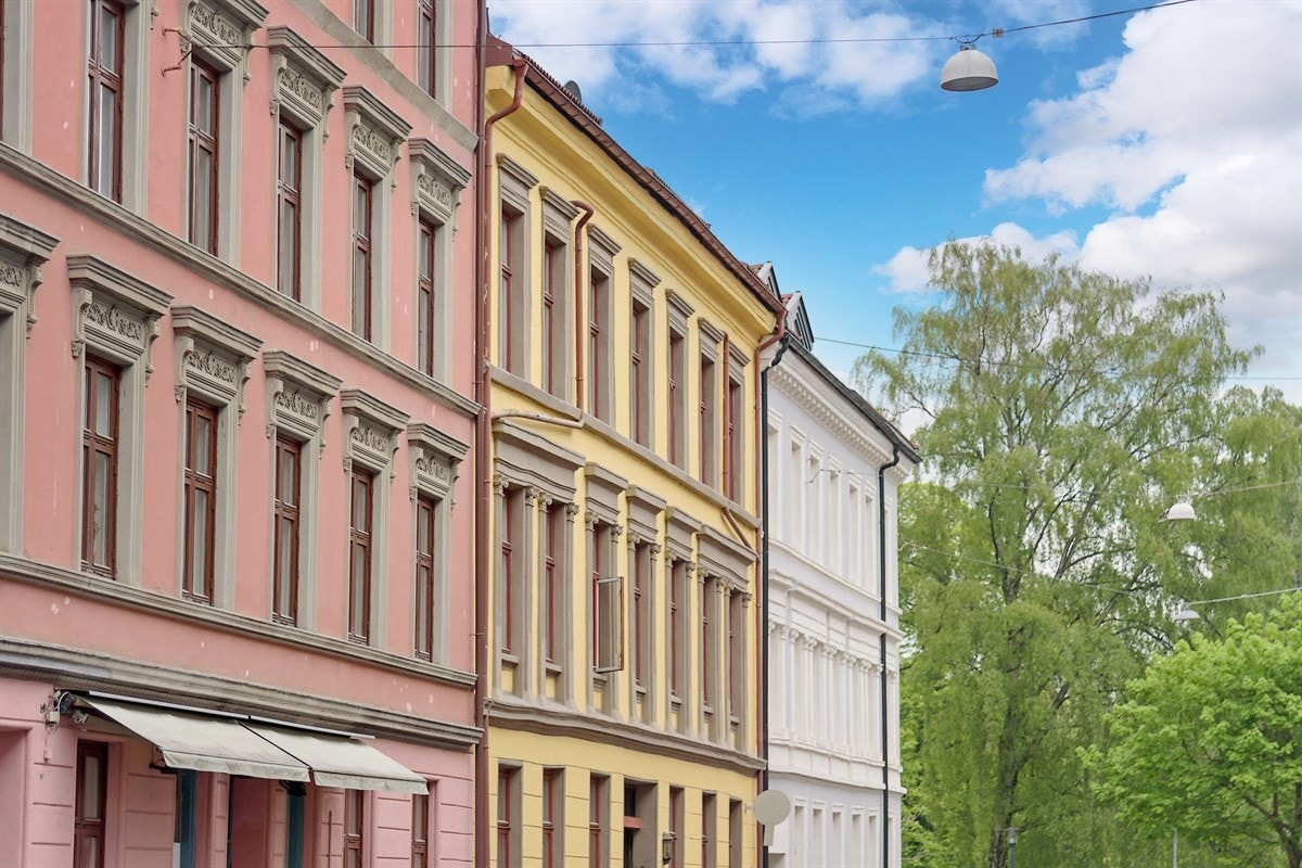 Grüners gate 14 har en prima beliggenhet på Grünerløkka Galleribilde