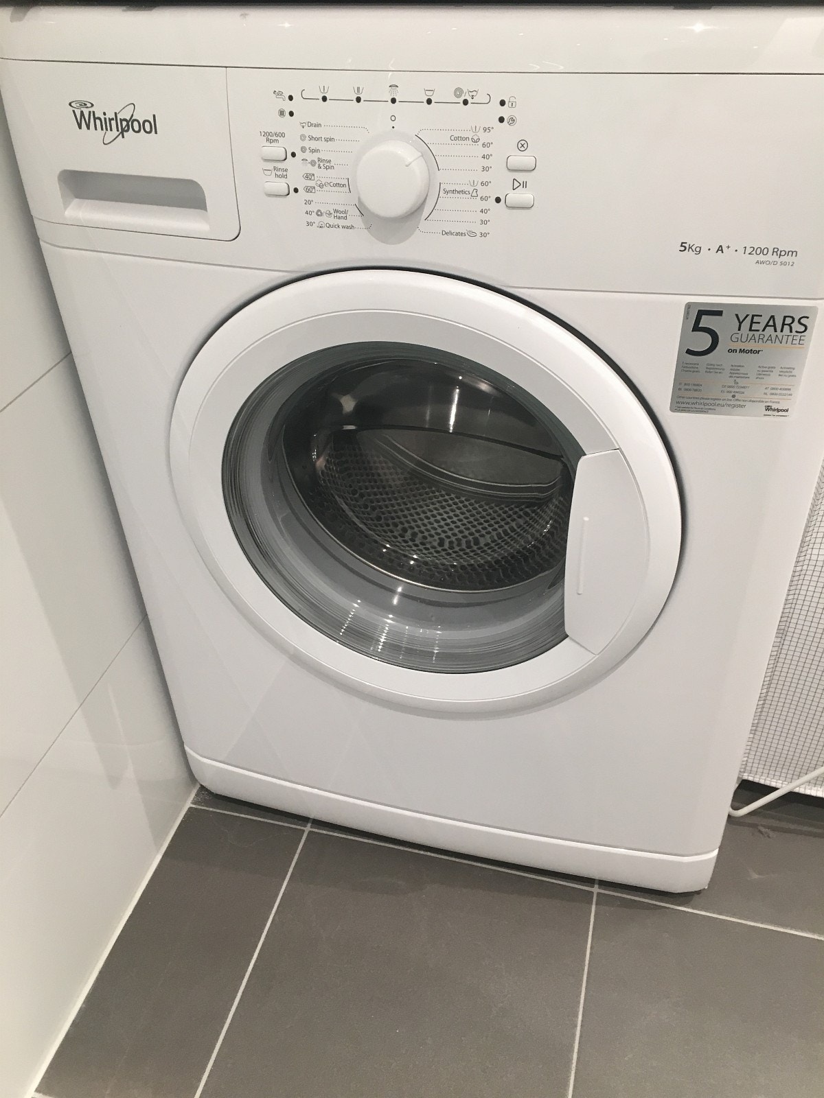 Vaskemaskin helt ny. Galleribilde