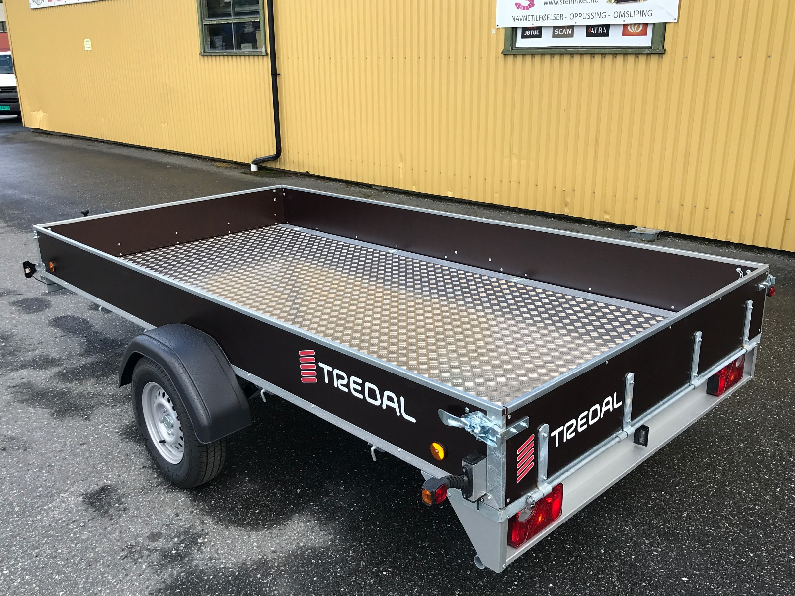 Bunnplate tredal tilhenger Bunnplate tredal tilhenger