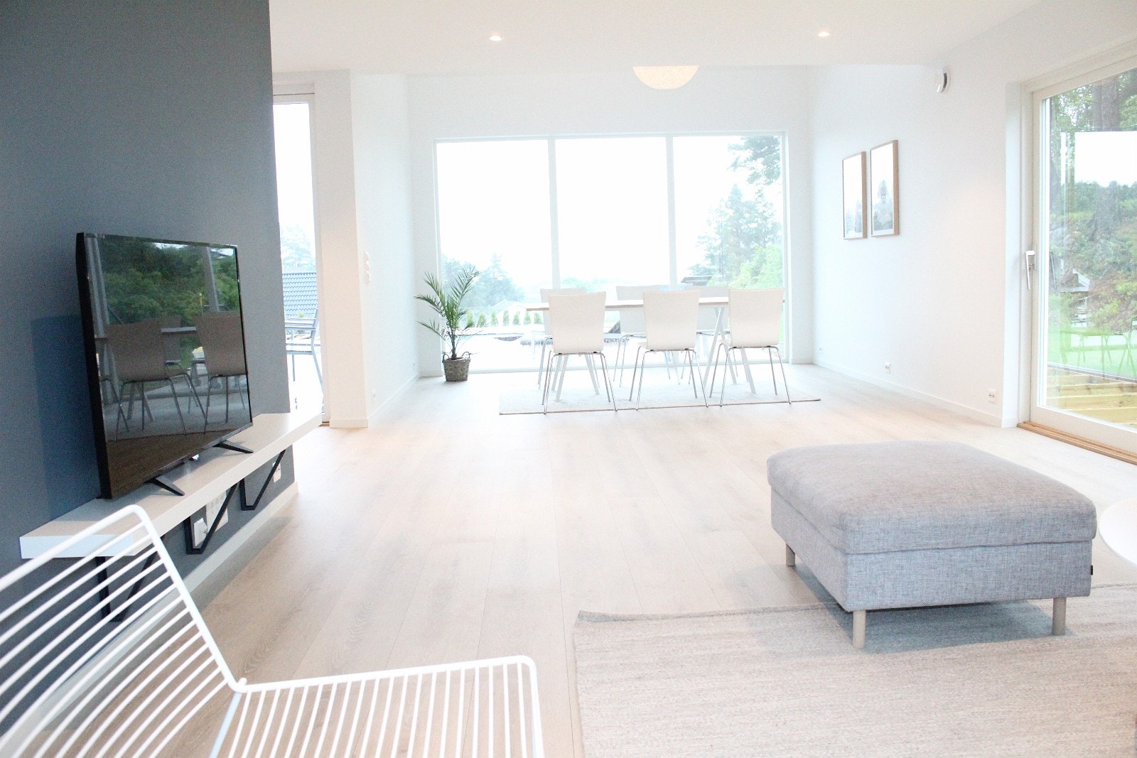 Skyvedør stue/spisestue Galleribilde