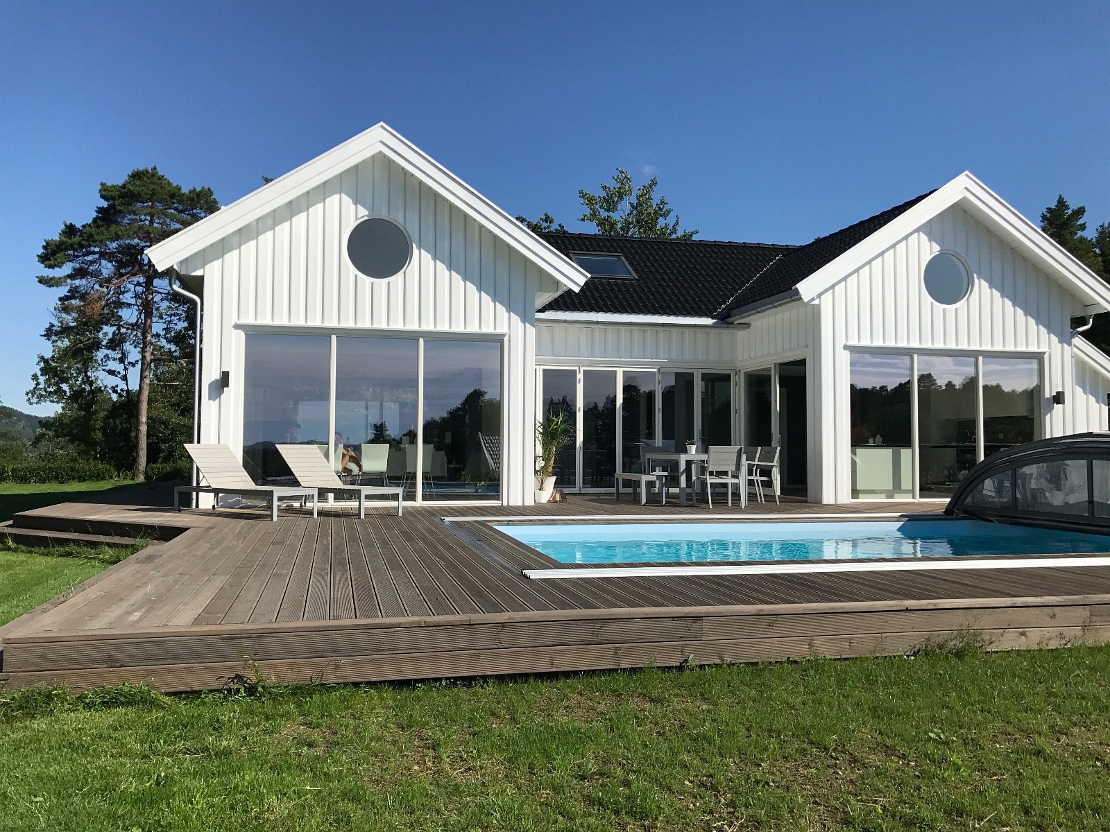 Flotte uteområder. Helt usjenert og uten innsyn. Galleribilde