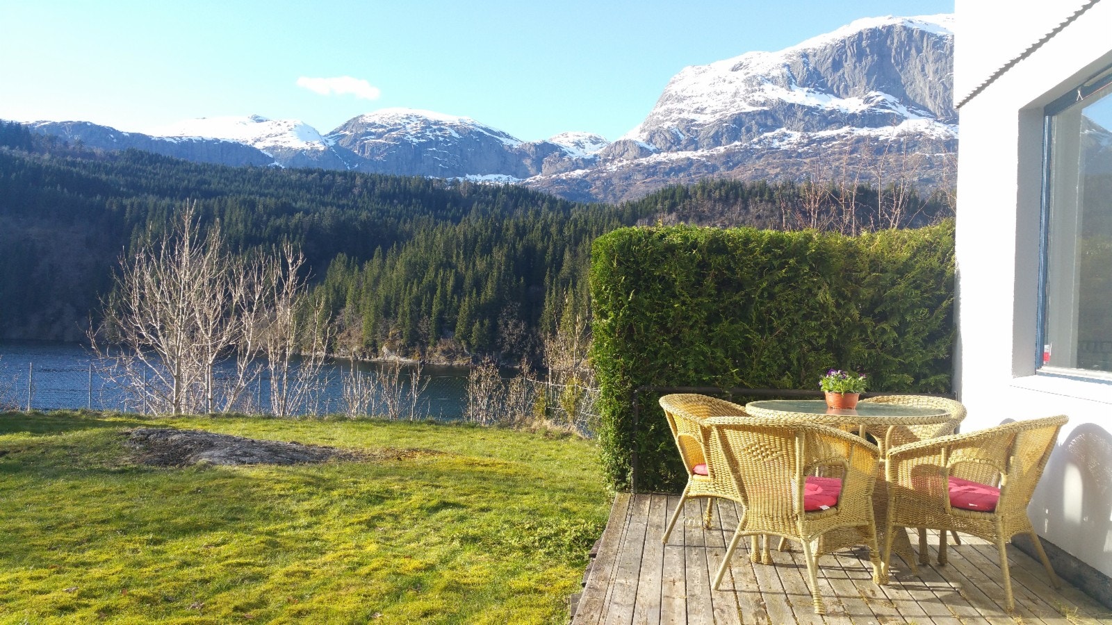 Terrasse, møbler ikke inkludert Galleribilde