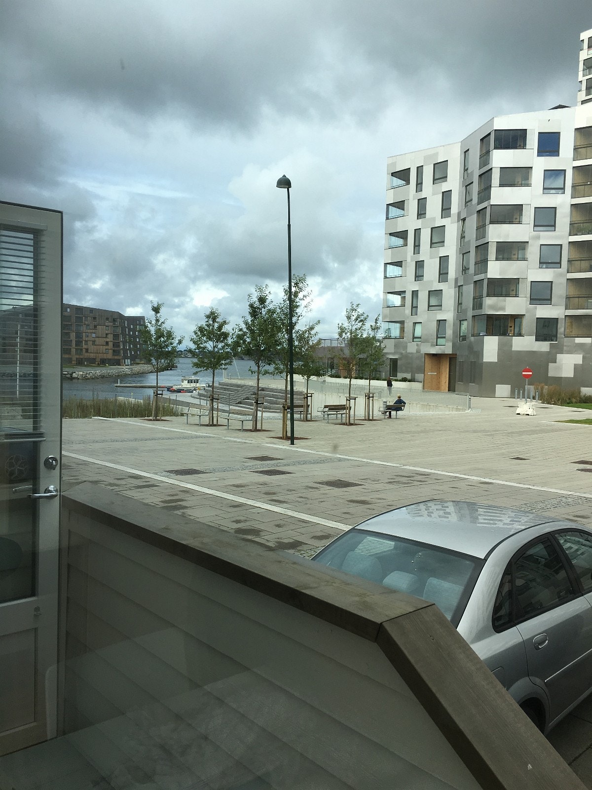 Utsikt fra hybel Galleribilde