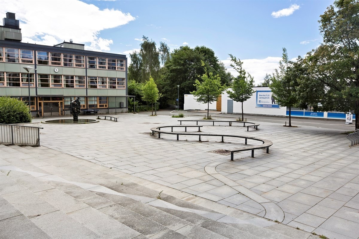 Hovseter Torg - Rema 1000 og en svært spennende frukt - og grønthandel kun 2 minutters gange fra boligen Galleribilde