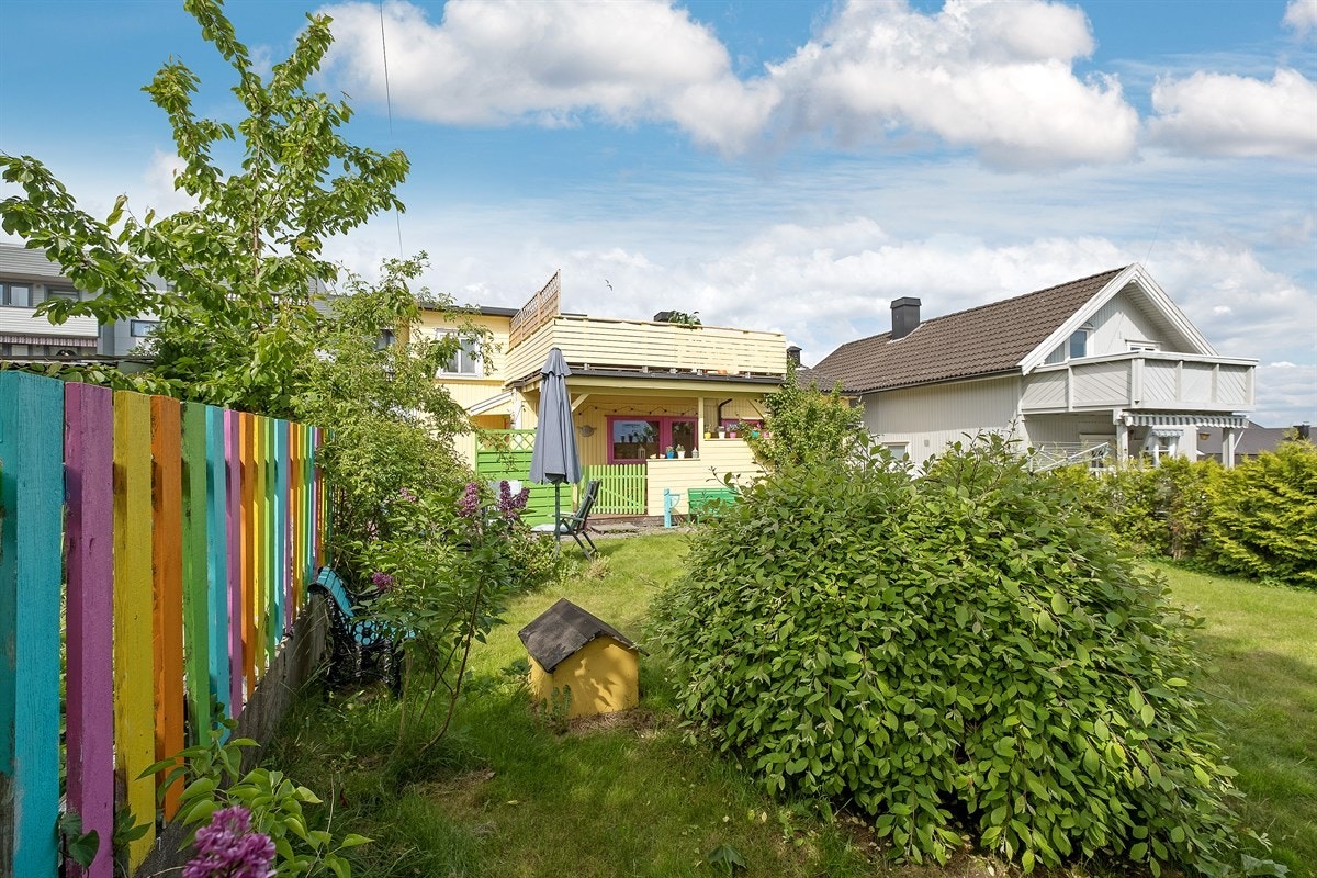 En liten grønn oase midt i byen Galleribilde