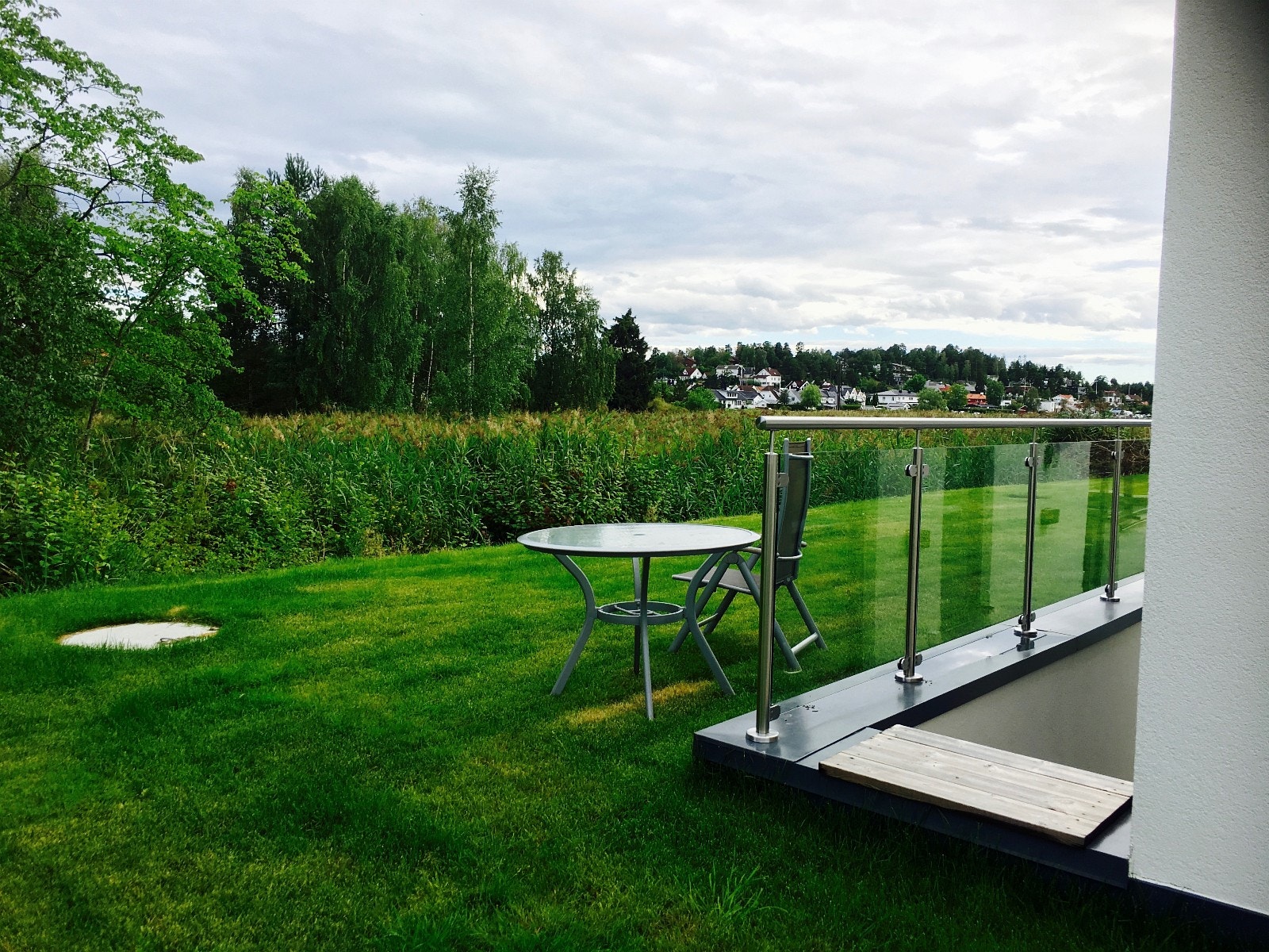 Inngang med uteområde Galleribilde