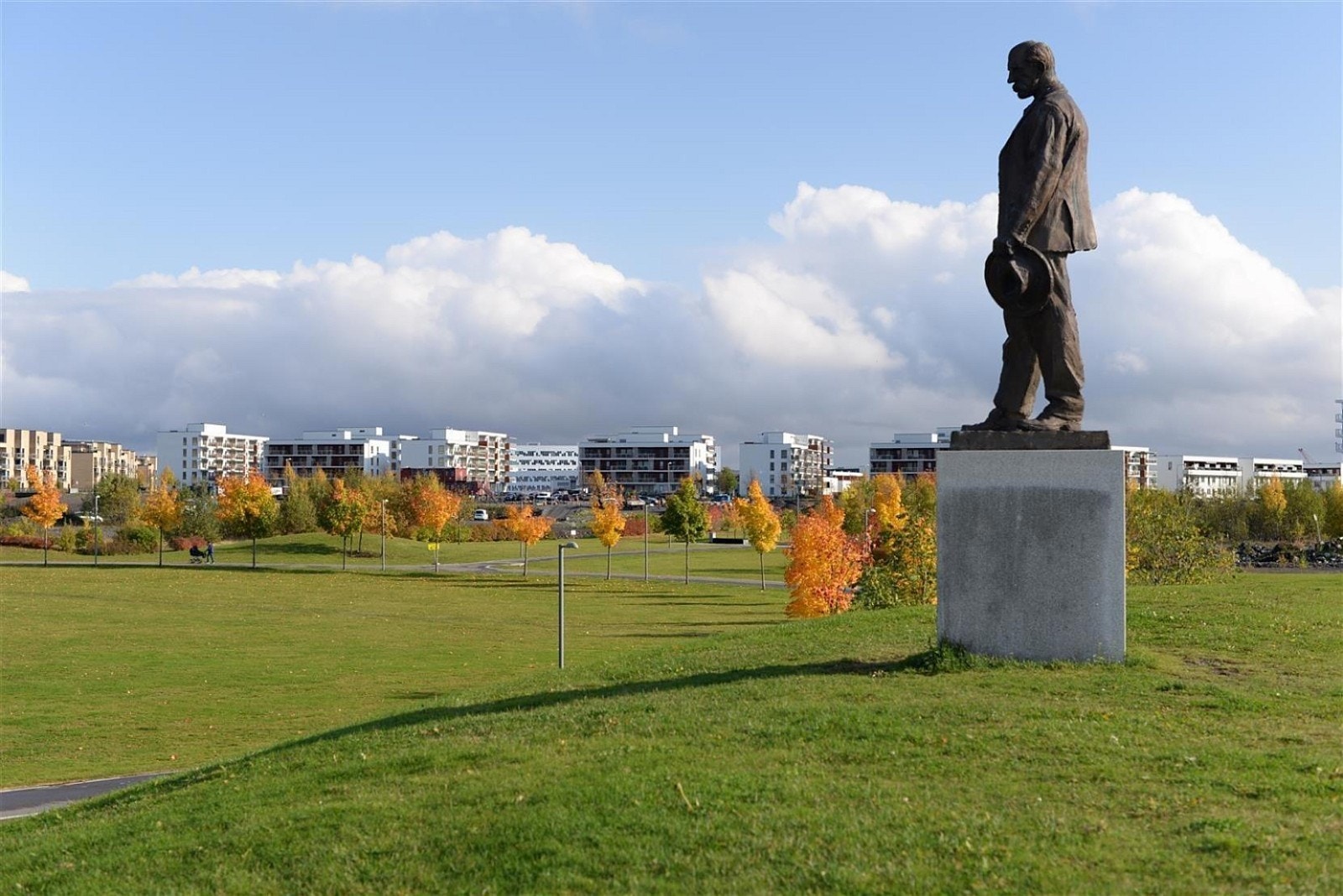 Nansenparken med flotte tur og rekreasjonsmuligheter Galleribilde