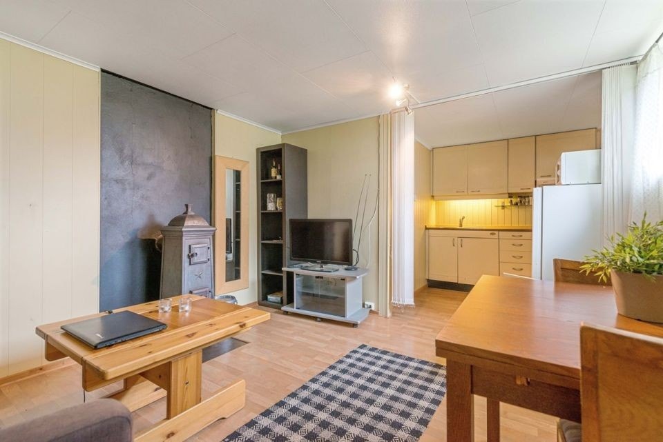 Stue og kjøkkenkrok Galleribilde