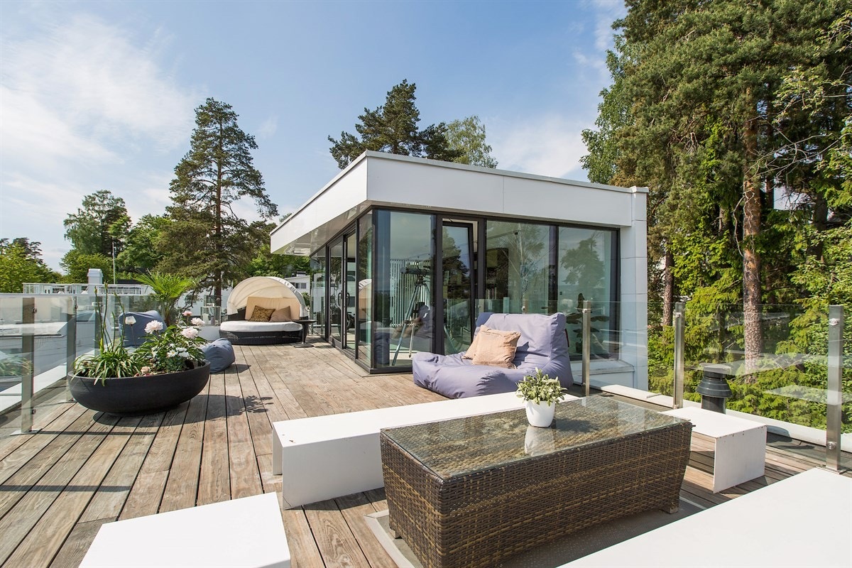 Takterrassen og loftstuen Galleribilde