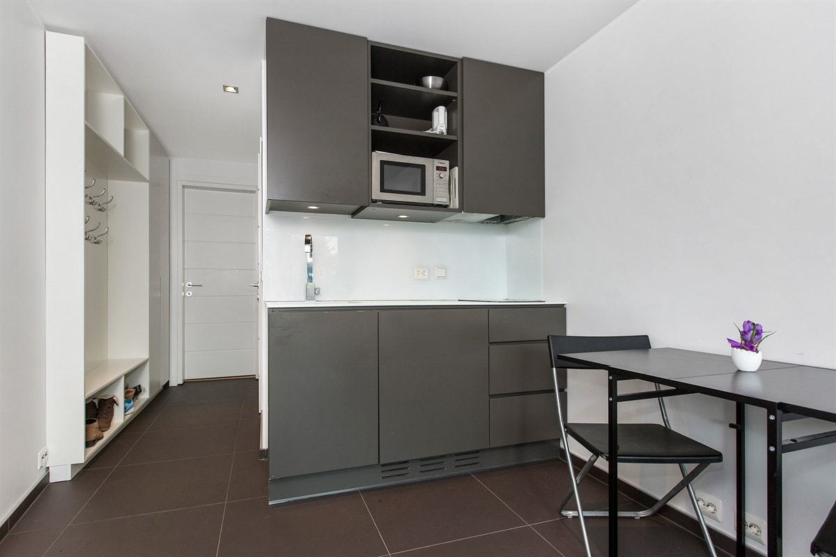 Kjøkken i praktikantdel Galleribilde