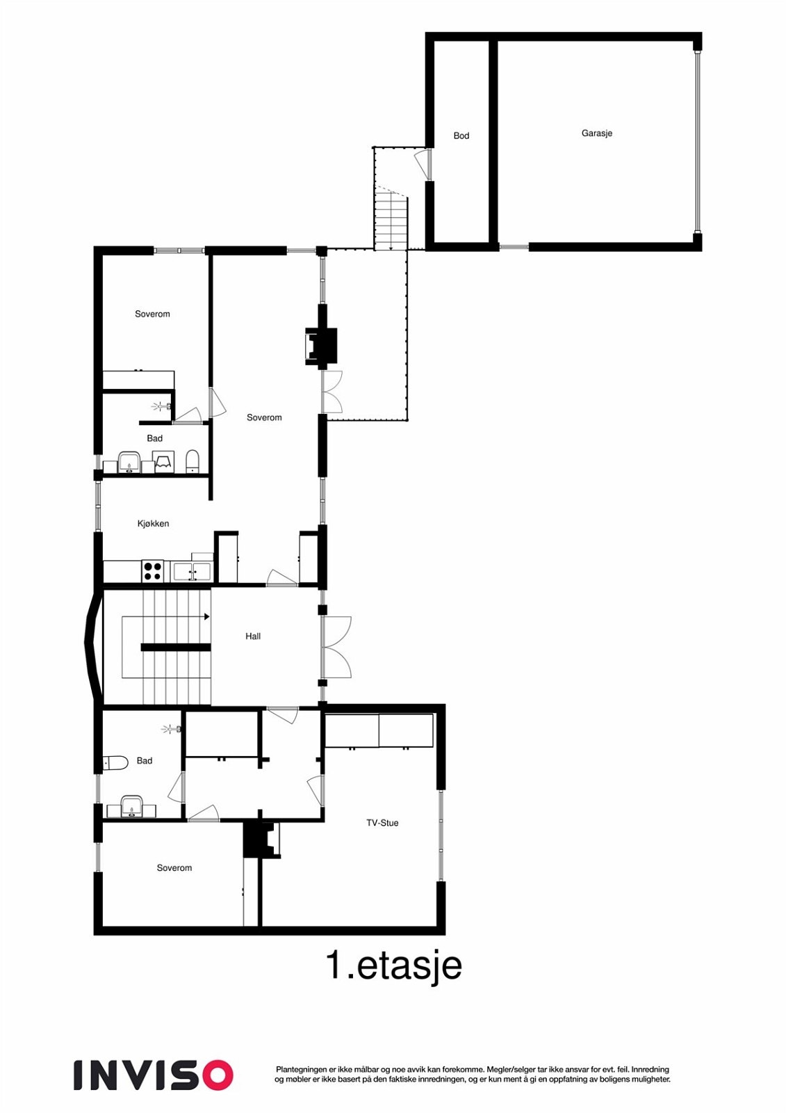 Plan 2D sokkeletasje Galleribilde