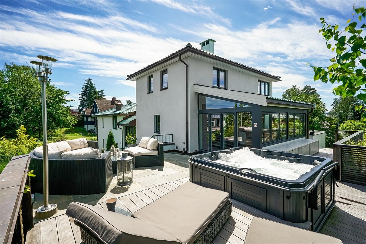 Terrasse kjøkkenside Galleribilde