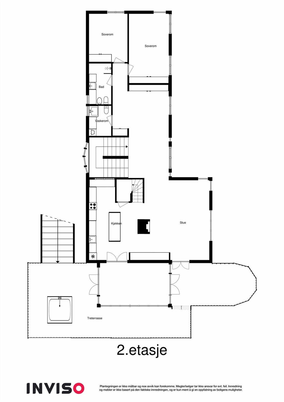 Plan 2D hovedetasje Galleribilde