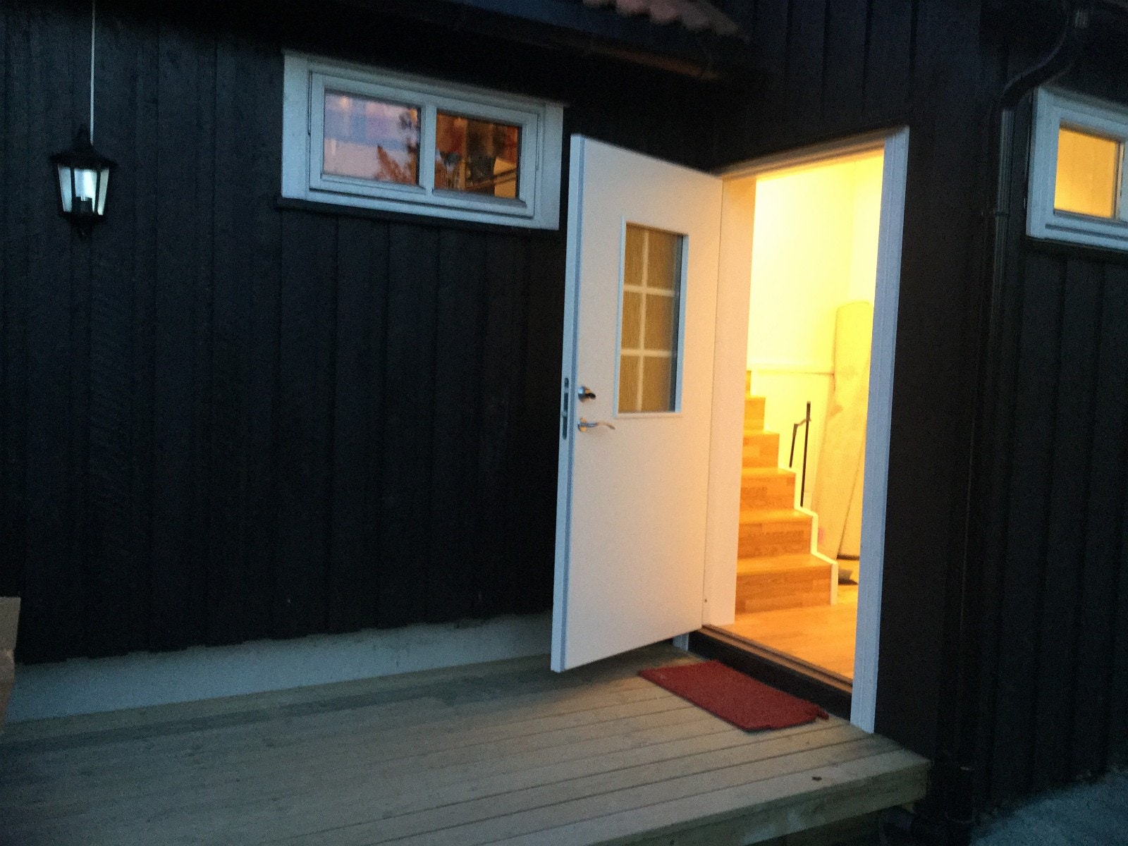 Inngangsparti ute Galleribilde