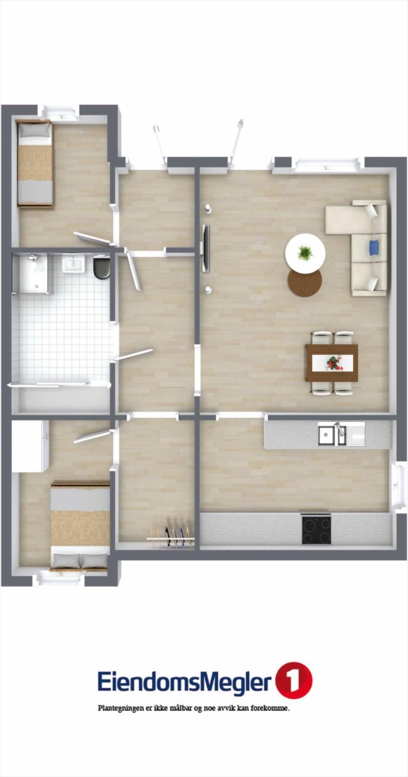 Planløsning. Galleribilde