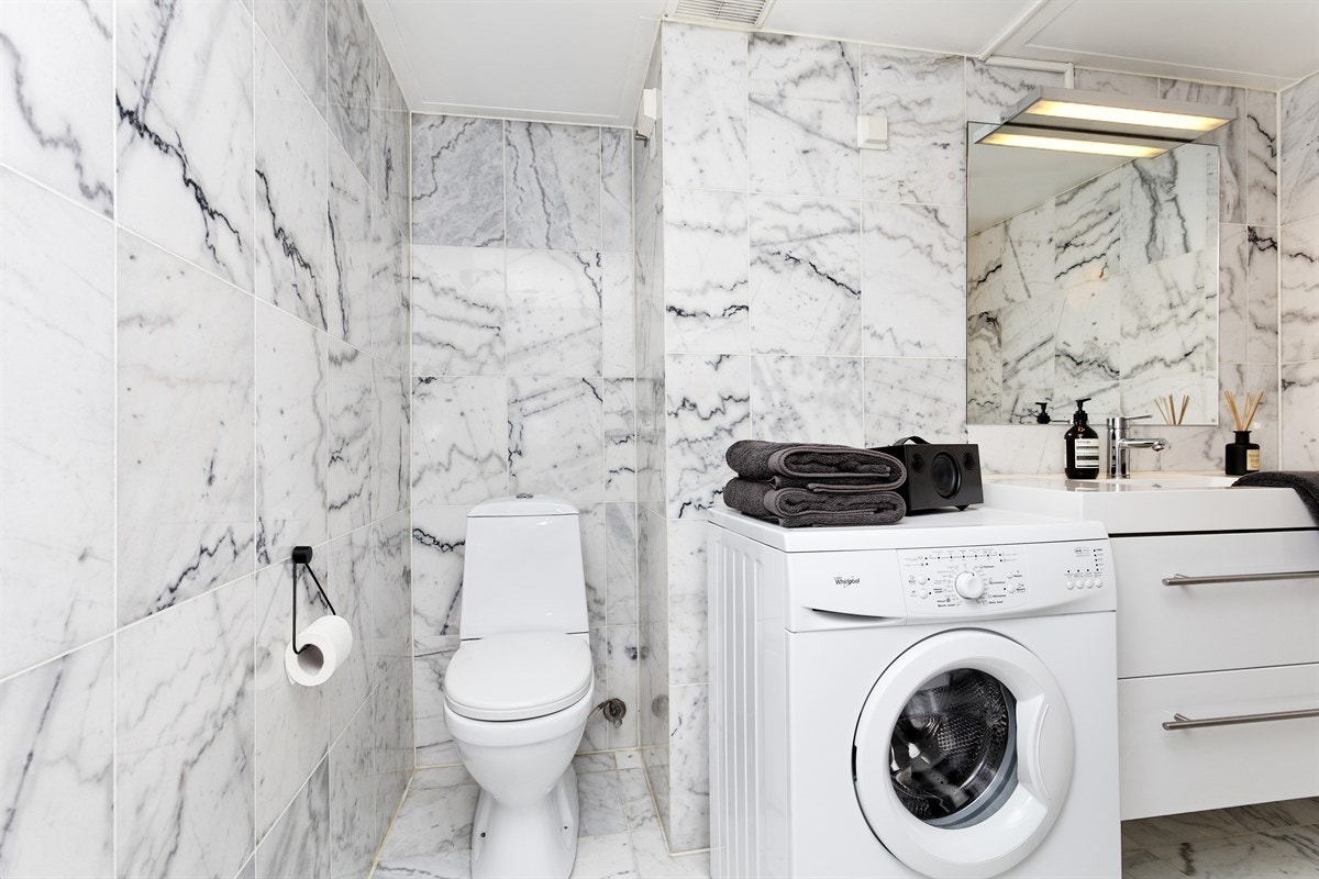 Opplegg for vaskemaskin Galleribilde