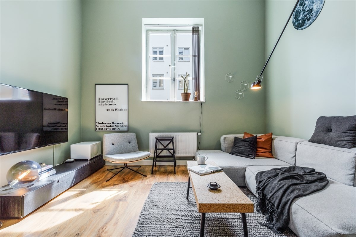 Lys og innbydende studioleilighet Galleribilde