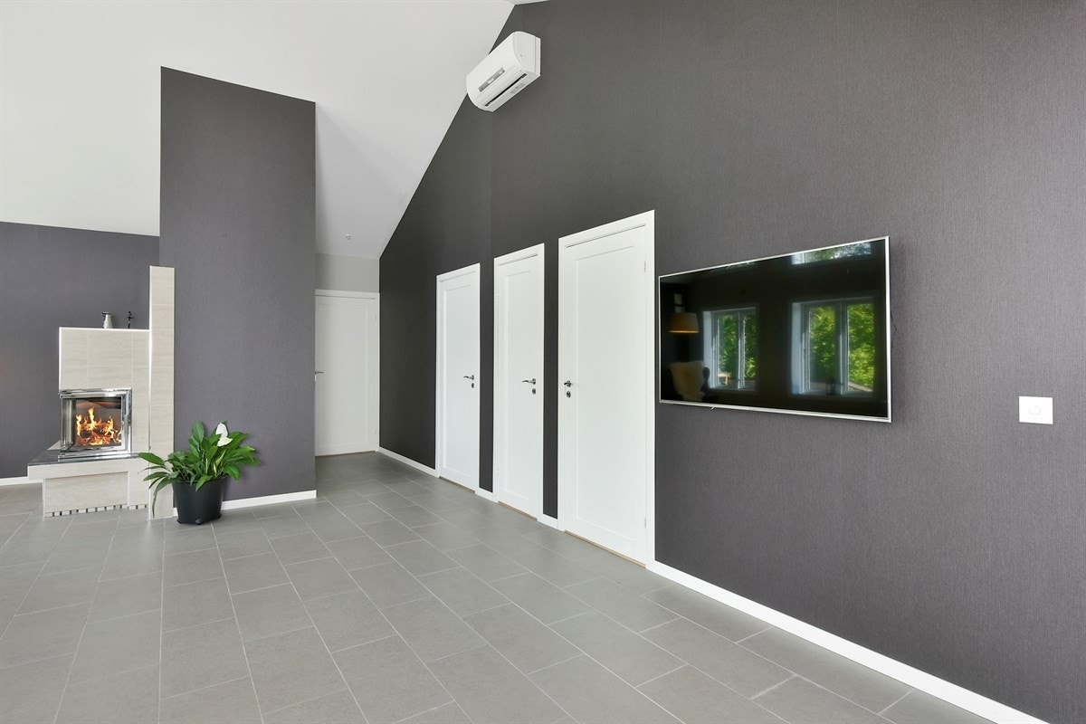 Videre har hytta tre soverom. Galleribilde