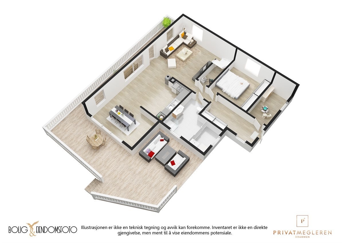 Plantegning første etasje. Galleribilde