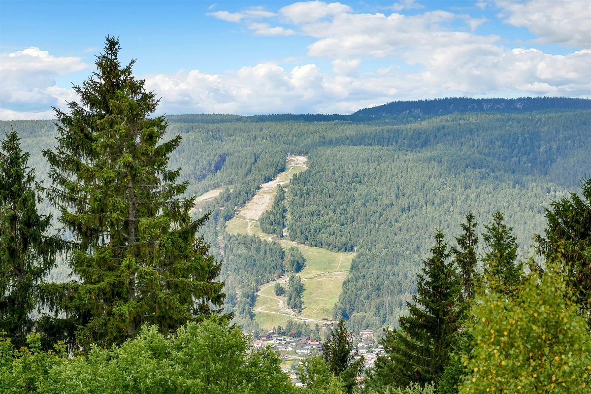 Fra boligen kan har man blant annte utsikt mot Drammen Skisenter "Aron" hvor det på sommeren er gode turforhold opp og ned bakken mens på vinteren alpinbakke med gode vintersaktivtet tilbud. Galleribilde